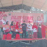 Nanang Ermanto Tutup Acara Road Show Jalan Sehat Wisata Gembira di Tanjung Sari 