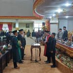 DPRD Lamsel Gelar Rapat Paripurna Dan Pengambilan Sumpah Ketua Dan Wakil Ketua Terpilih Periode 2024-2029