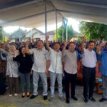 Antusias Emak – Emak Berhijab Biru Sambut Kedatangan ASRI