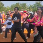 Upaya Tingkatkan Partisipasi Masyarakat, KPU Pesawaran Gelar Senam Sehat Demokrasi dan Pembagian Doorprize