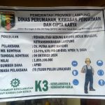 Pengerjaan proyek Rehabilitasi gedung Kantor induk Museum ketransmigrasian di duga mark up
