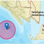 Pesisir Barat Lampung di Guncang Gempa 5,4 magnitudo