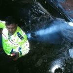 Bus Masuk Jurang dan Terbakar di Pesisir Barat Lampung 3 Orang Meninggal Dunia