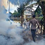 Polda Lampung Gelar Fogging dan Edukasi Cegah Demam Berdarah