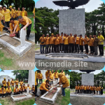 HUT Ke-65, pengurus dan jajaran MKGR Lampung Ziarah ke TMP Kalianda 