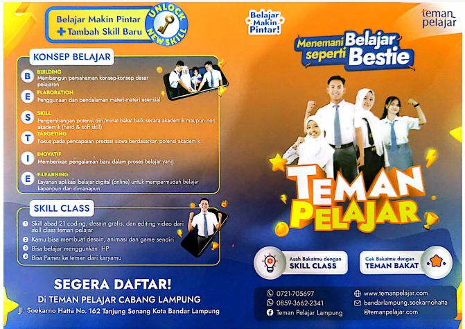 Bimbel Teman Pelajar Lampung Resmi Dibuka! Solusi Belajar Seru dan Efektif untuk Siswa di Bandar Lampung