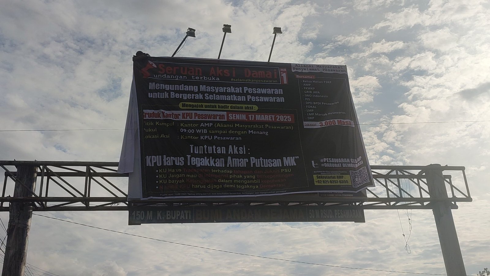 3.000 Warga Siap Turun ke Jalan! Aksi Damai Desak KPU Pesawaran Jalankan Putusan MK