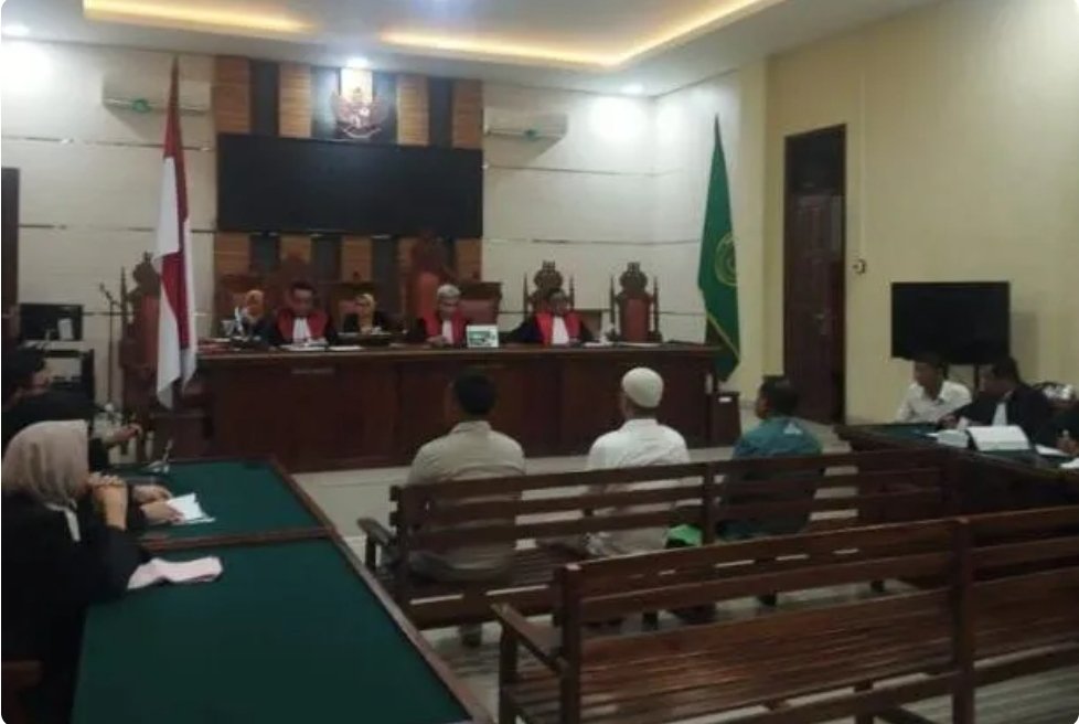 Disebut Terima Korupsi Ganti Rugi PSN Bendungan Marga Tiga, Dewan Golkar Lampung Timur dan Perwira Polres Lampung Timur Membantah di Sidang?