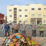 POLRES LAMPUNG SELATAN UNGKAP 23 KASUS NARKOBA DAN MUSNAHKAN BARANG BUKTI SENILAI Rp54,8 MILIAR