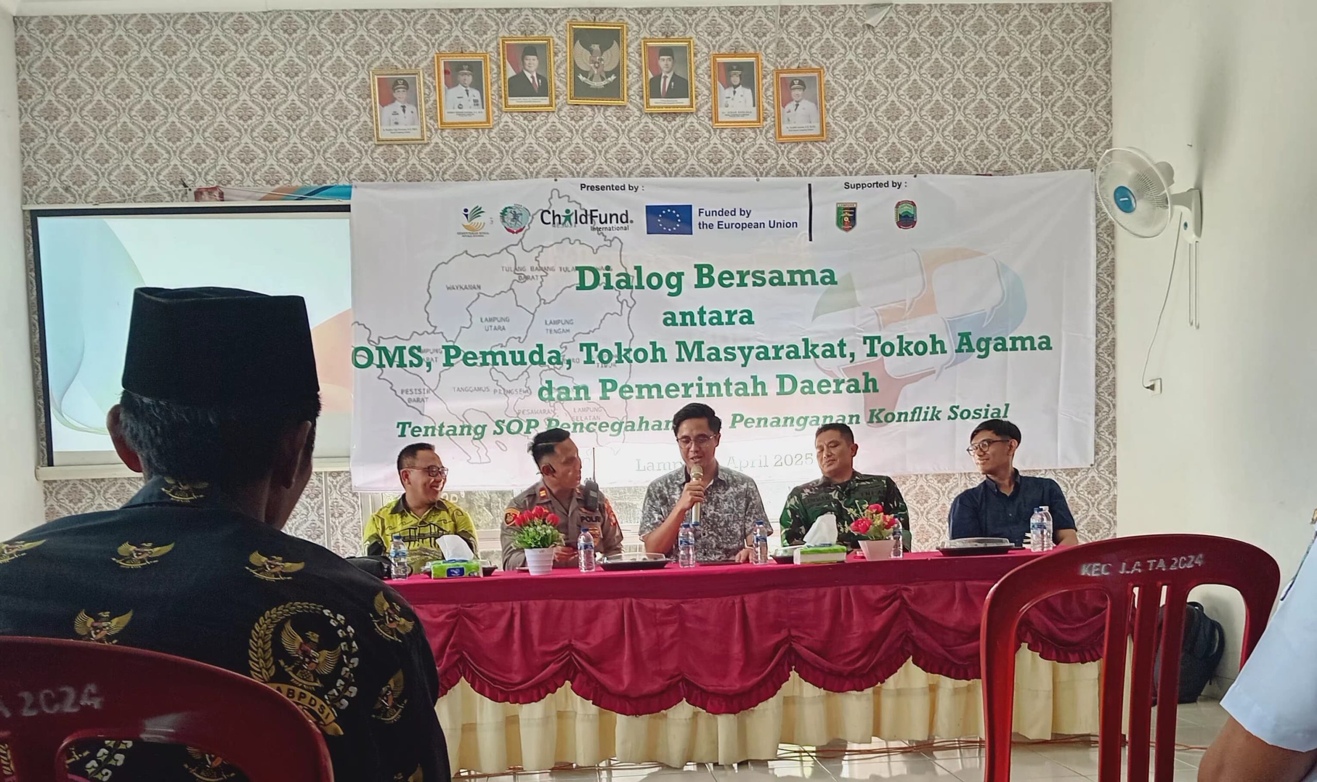 Kolaborasi Lintas Sektor di Jati Agung: Wujud Nyata Kesiapsiagaan Hadapi Konflik Sosial