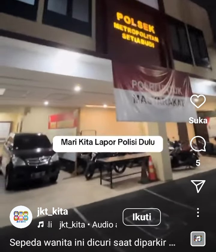 Viral! Sepeda Hilang di Stasiun MRT, Pemilik Diminta Bikin Kuitansi Sendiri untuk Lapor Polisi