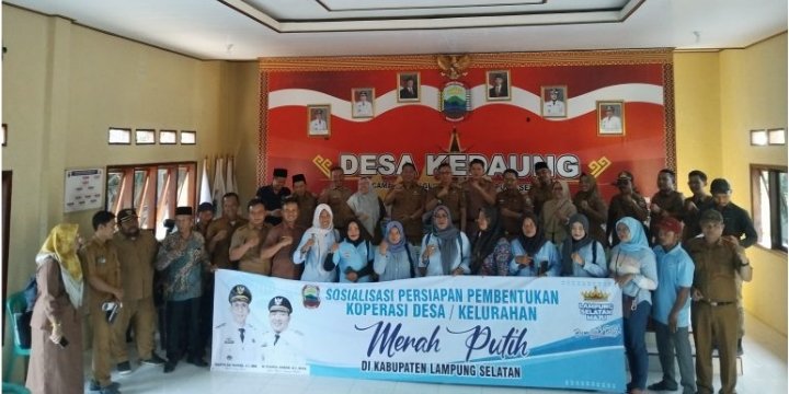 Kecamatan Sragi Gelar Sosialisasi Pembentukan Koperasi Desa Merah Putih: JPKP Dukung Penuh!