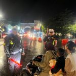 Ciptakan Rasa Aman, Polisi Gelar Patroli Malam di Simpang Tiga Tugu Pengantin