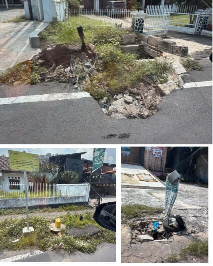 Dekat Rumah Dinas Wali Kota, Jalan Rusak di Pahoman Telan Korban! Warga Desak Pemkot dan Pelaksana Proyek Bertanggung Jawab