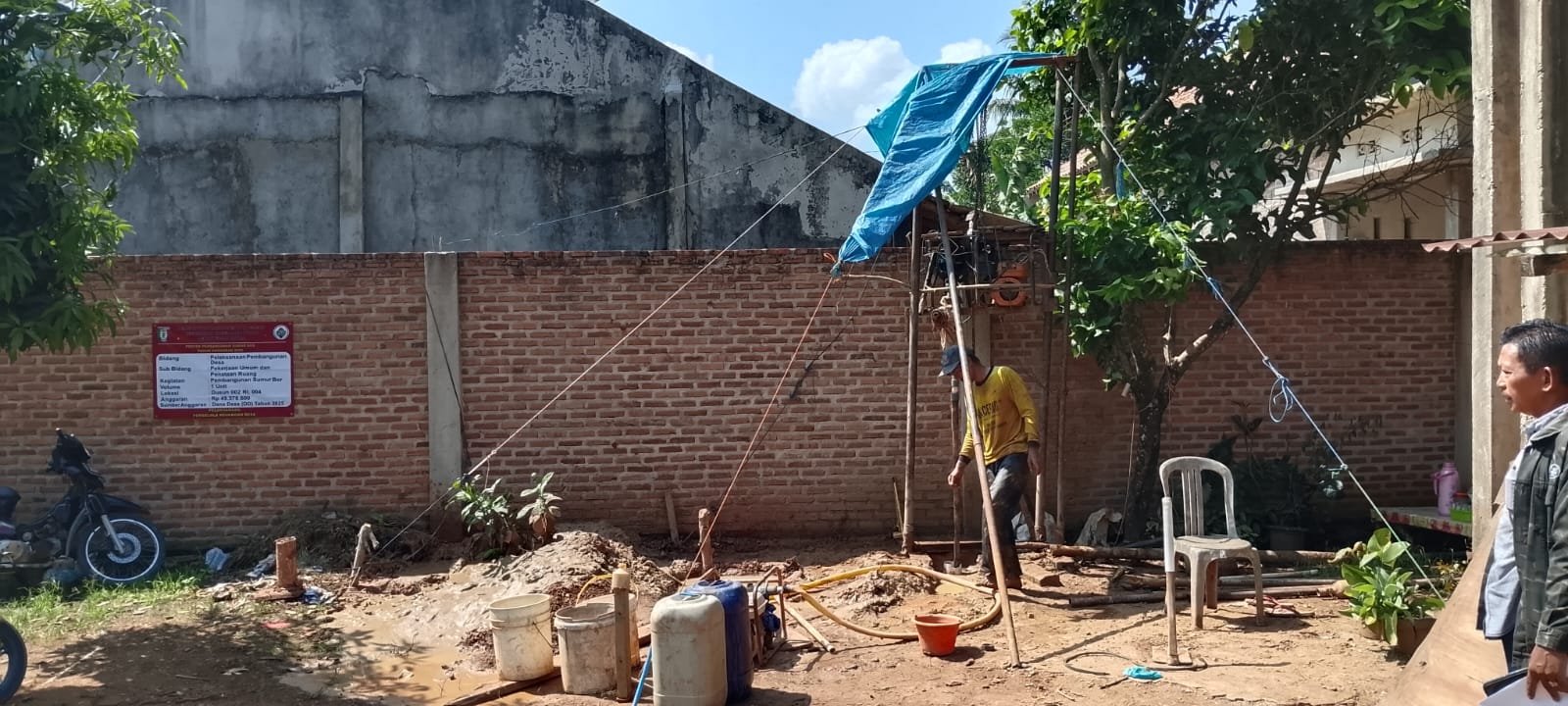 Pekon Fajar Mulia Fokus Tekan Stunting Lewat Pembangunan Posyandu dan Sumur Bor