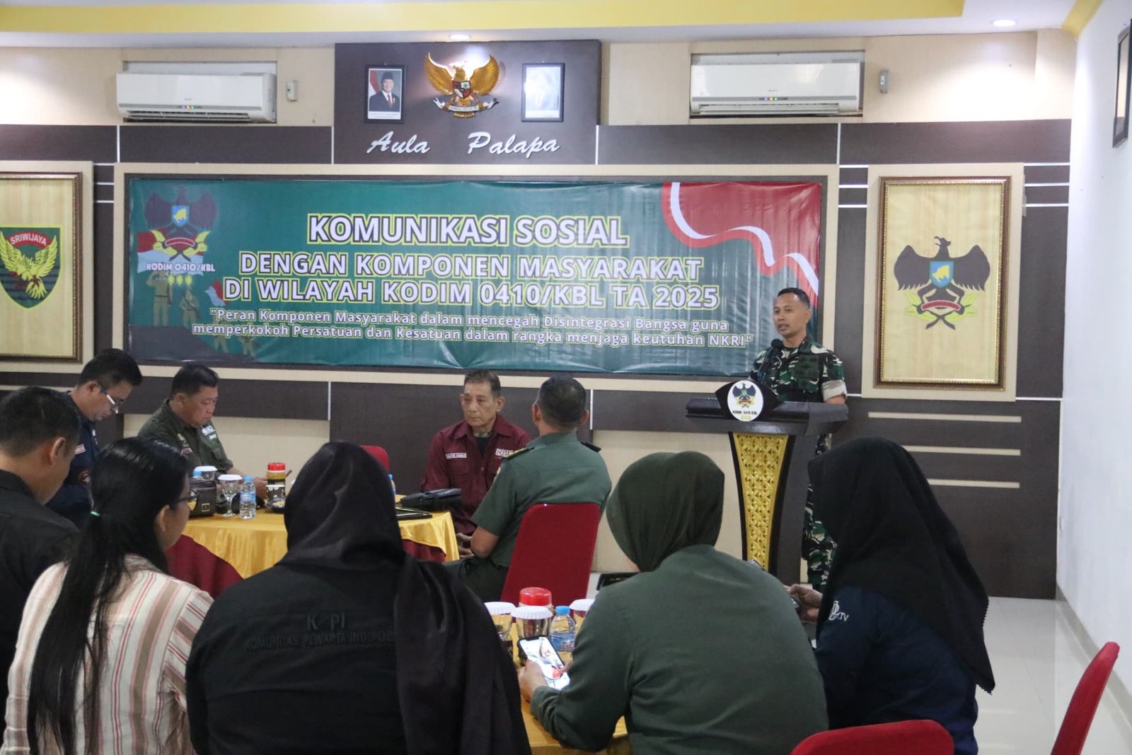 Kodim 0410/KBL Gelar Coffee Morning Bersama Media, Perkuat Sinergi TNI dan Pers di Bandar Lampung