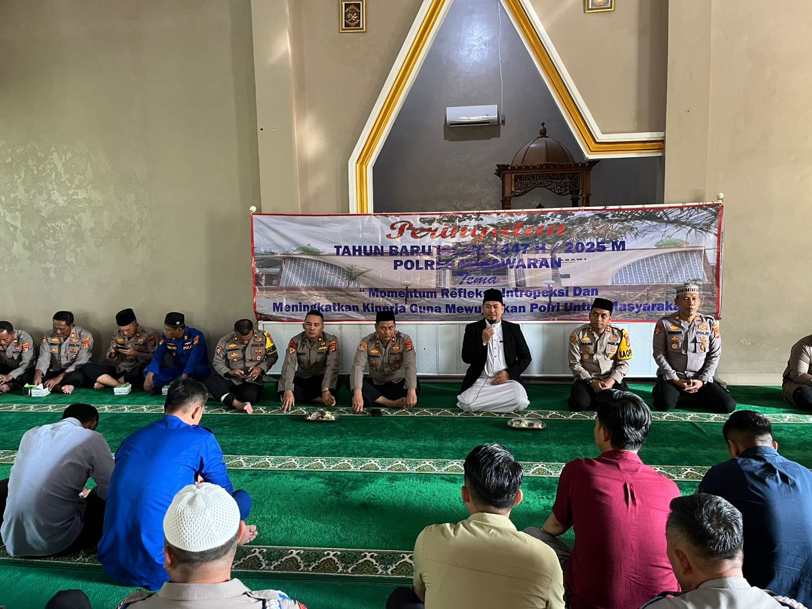 Peringati Tahun Baru Islam 1447 H, Polres Pesawaran Serukan Introspeksi dan Penguatan Kinerja Pelayanan Publik