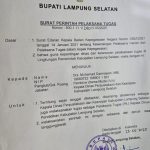 Bupati Lamsel Tunjuk Muhammad Darmawan sebagai Plt Kadisdik Gantikan Asep Jamhur