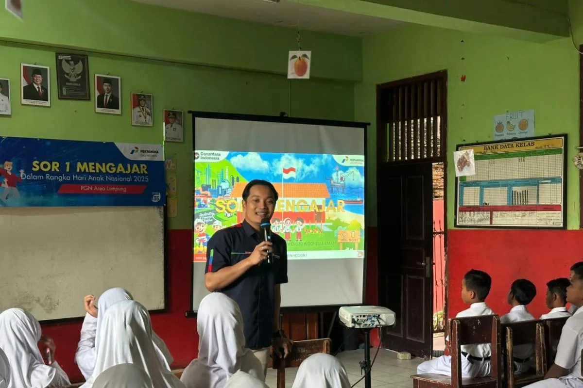 PGN Edukasi Energi Bersih dan Keselamatan Gas untuk Siswa SD di Bandarlampung