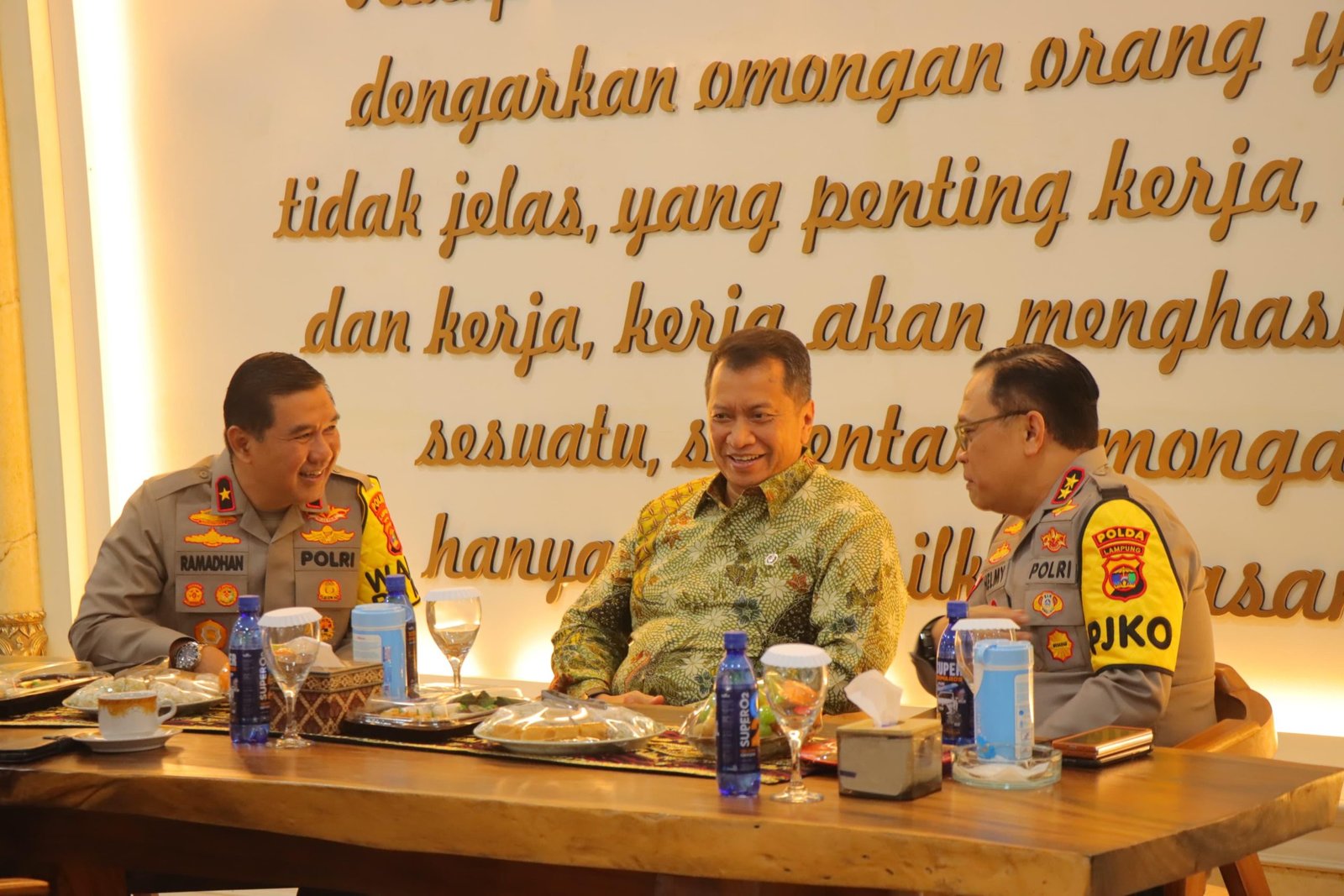 Wamen PANRB Kunjungi Polda Lampung, Perkuat Sinergi Pelayanan Publik