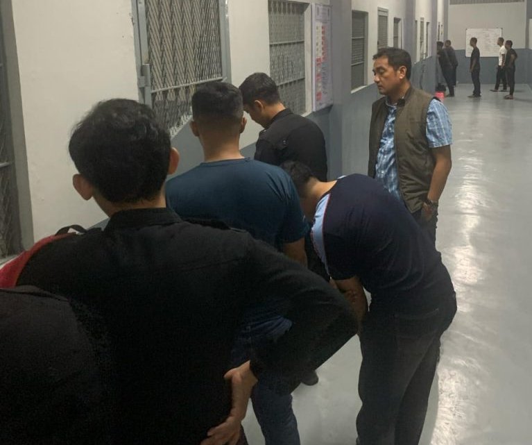 Lapas Kalianda Gelar Razia Malam, Amankan Barang Terlarang
