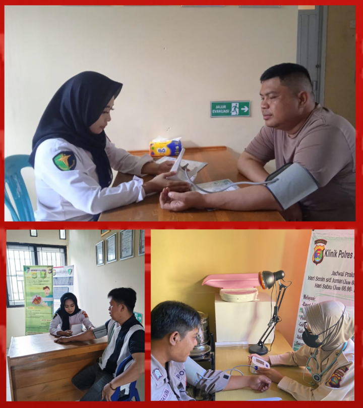 Polres Pesawaran Gelar Pemeriksaan Kesehatan Gratis untuk Masyarakat
