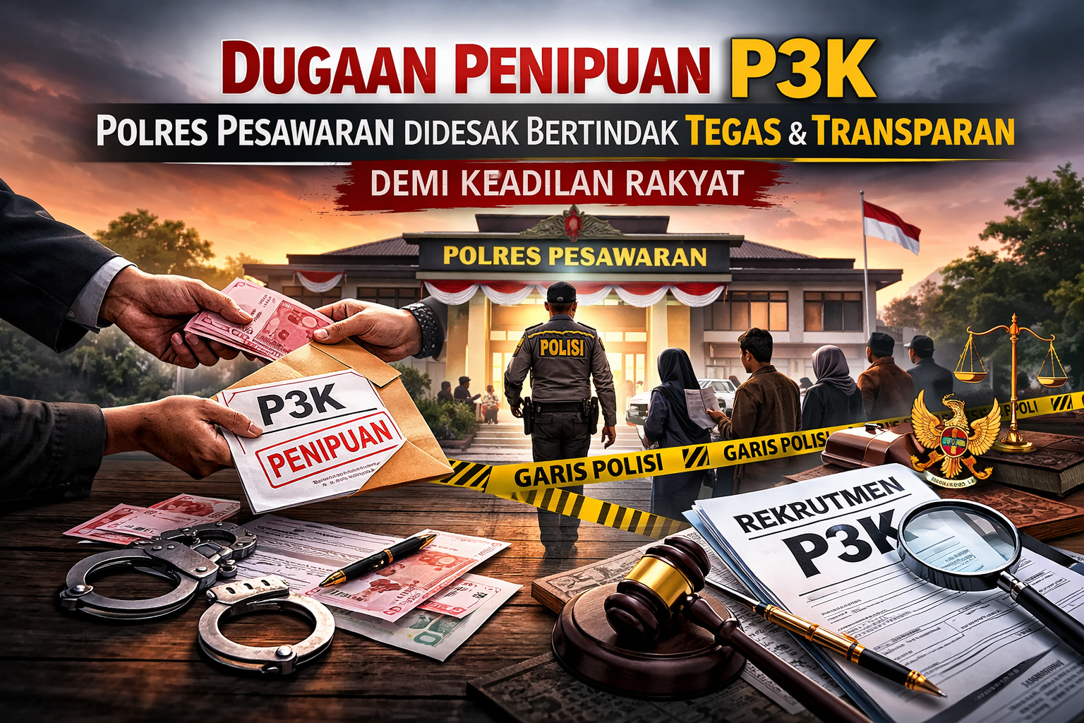 Dugaan Penipuan P3K Pesawaran, ASWIN Desak Polres Bertindak Tegas dan Transparan