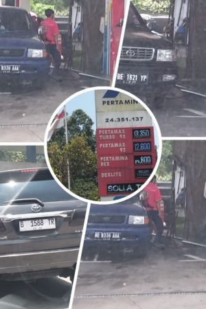 Pelangsir BBM SPBU Lembah Hijau Diduga Bebas Beroperasi, Mobil Tangki Rakitan dan Barcode Gonta-Ganti Jadi Sorotan