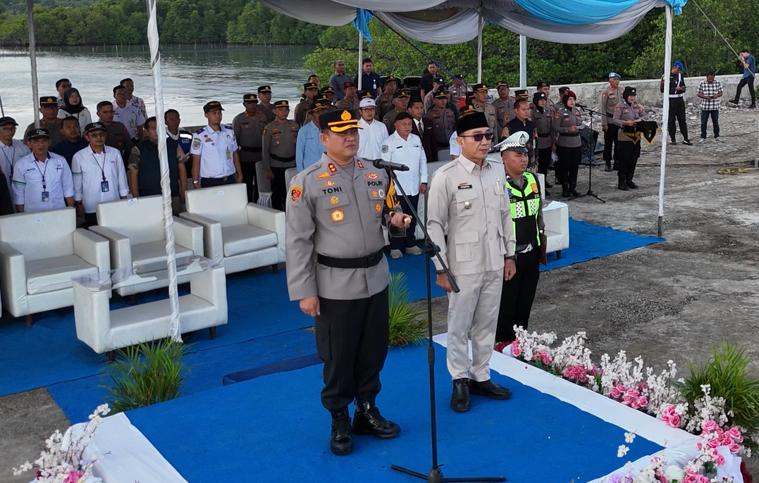 Operasi Ketupat Krakatau 2026 Dimulai, Kapolres Lampung Selatan Tekankan Sinergi Pengamanan Mudik