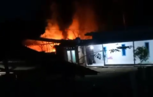 Gudang BBM Ilegal Terbakar di Tanjung Bintang, Warga Desak Aparat Turun Tangan