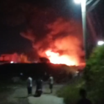 Gudang BBM Ilegal di Pesawaran Terbakar Hebat, Warga Panik dan Pengawasan Dipertanyakan