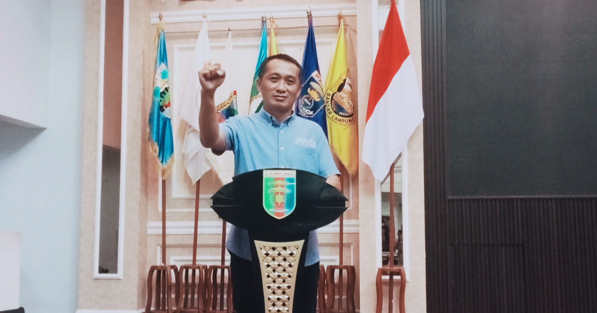 Pelantikan JMSI Lampung 2026 Dikebut, Persiapan Capai 75 Persen