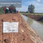 Normalisasi Saluran dan Pengangkatan Sedimen Dipercepat, BBWS Mesuji Sekampung Lindungi Produktivitas Petani Lampung