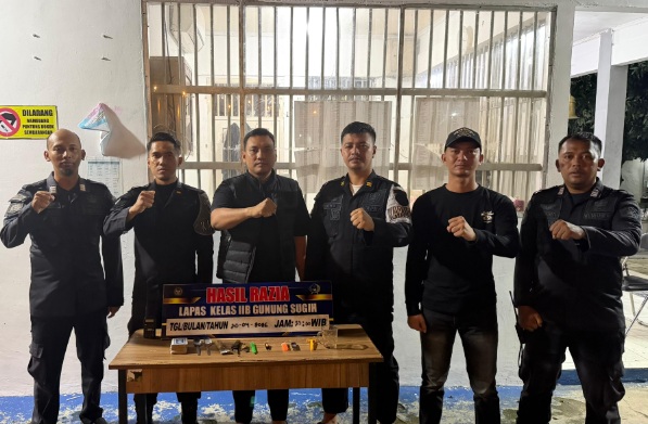 Razia Lapas Gunung Sugih: Deteksi Dini Perkuat Keamanan Warga Binaan