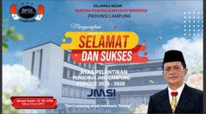 Ketua BPDI Lampung Apresiasi Pelantikan JMSI 2025–2030, Dorong Pers Profesional dan Berintegritas