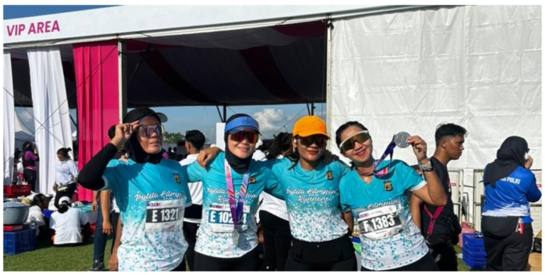 Polwan Polda Lampung Wujudkan Semangat Kartini melalui Pengabdian dan Prestasi