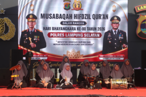 Hari Bhayangkara ke-80, Polres Lampung Selatan Apresiasi Para Juara MHQ 2026