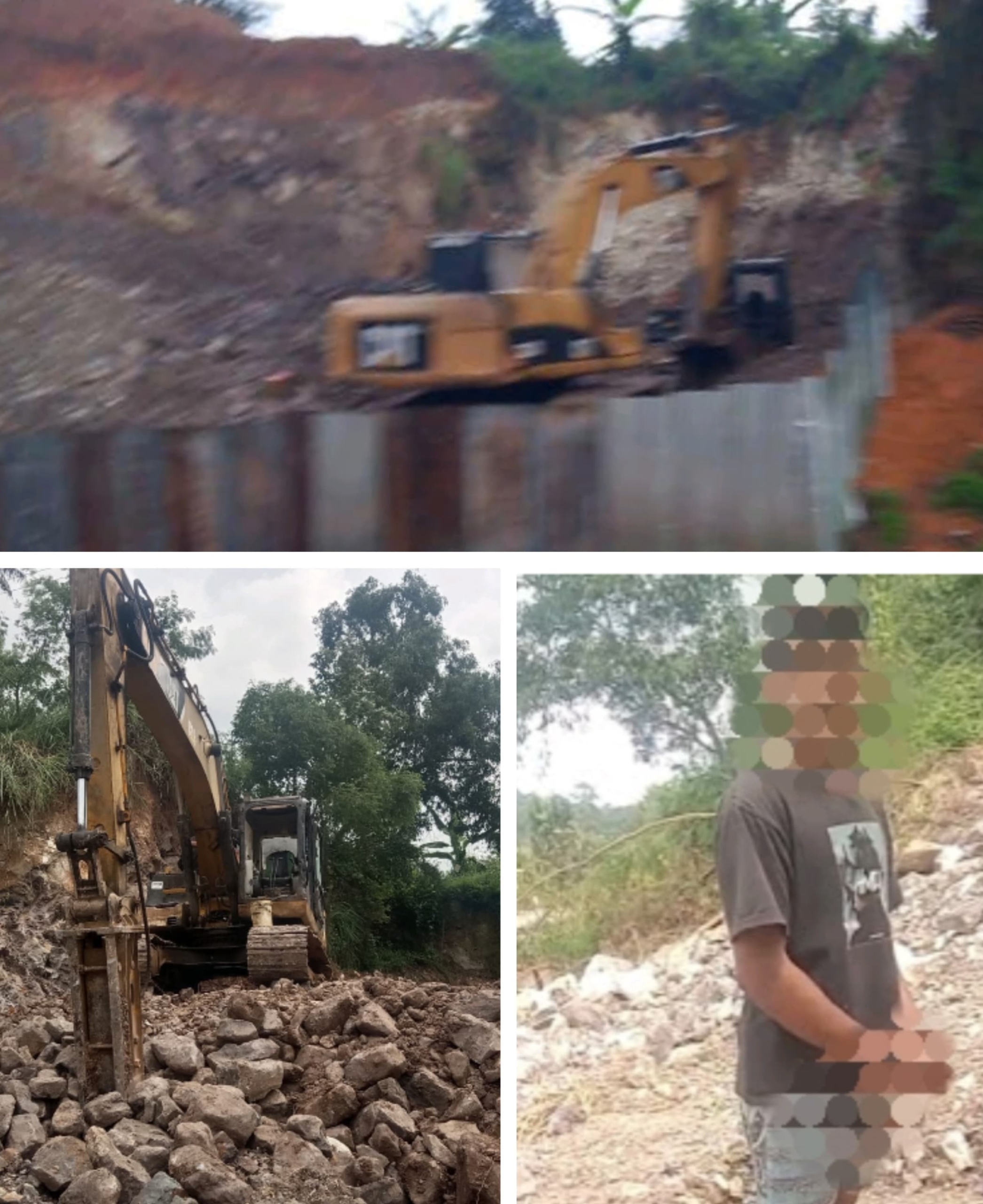 Gunung Dipangkas Kedamaian, Dugaan Galian di Tengah Rencana Gudang Picu Sorotan Publik