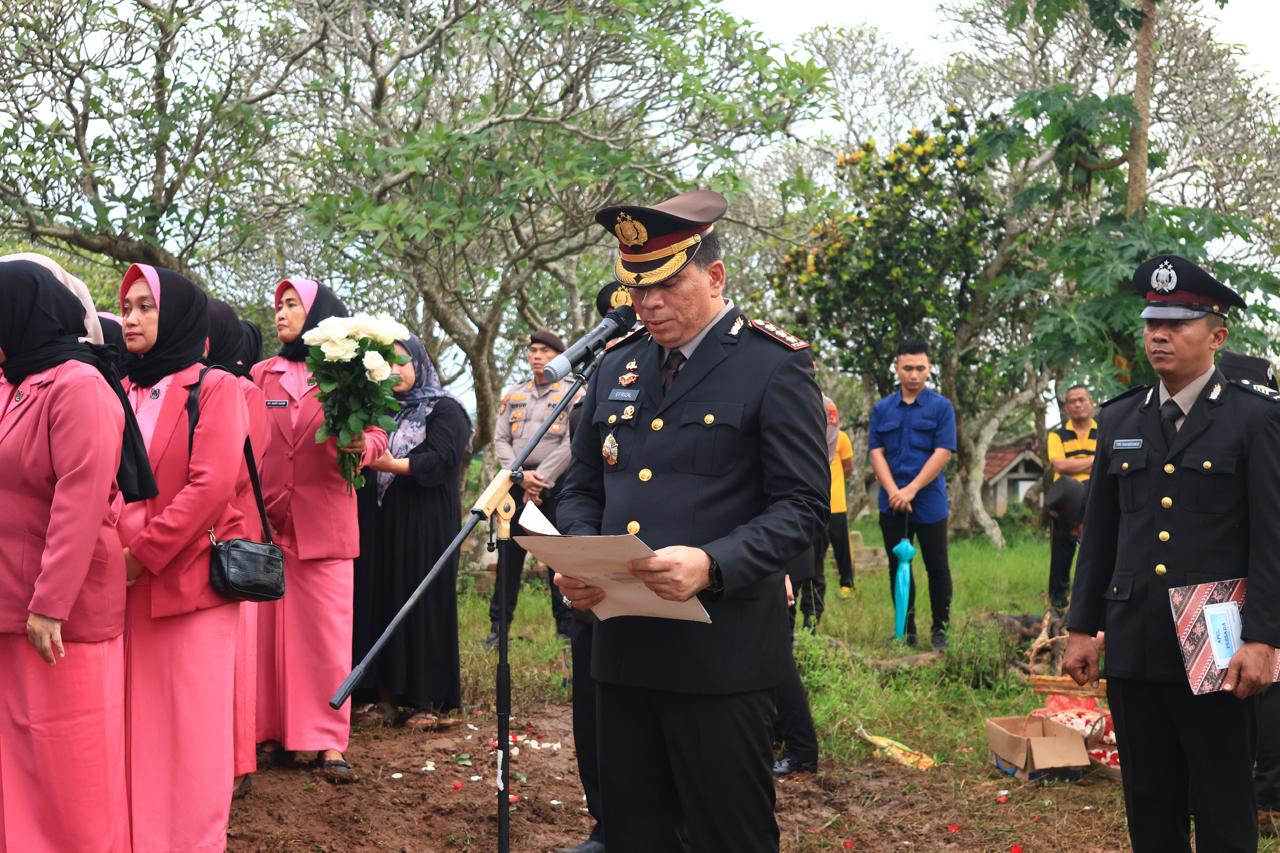 Bripka Arya Gugur: Kapolda Lampung Pimpin Pemakaman Kedinasan Anggota Dit Intelkam