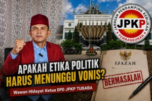 Apakah Etika Politik Harus Menunggu Vonis?