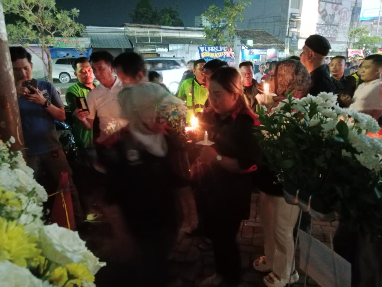 Doa Bersama Brigpol Arya: Gaspool Lampung dan Komunitas Ojol Serukan Pemberantasan Curanmor