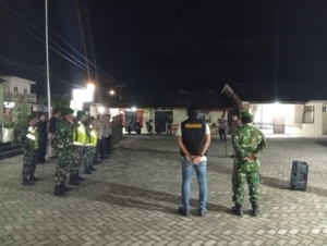 Sinergitas TNI-Polri, Koramil 421-09/TJB dan Polsek Tanjung Bintang Gelar Apel Siaga Idul Adha demi Jaga Kondusivitas Wilayah