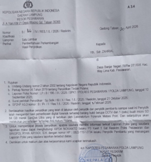 Kasus RD Pesawaran: Hasil Forensik CCTV Diterima, Desakan Penetapan Tersangka Menguat