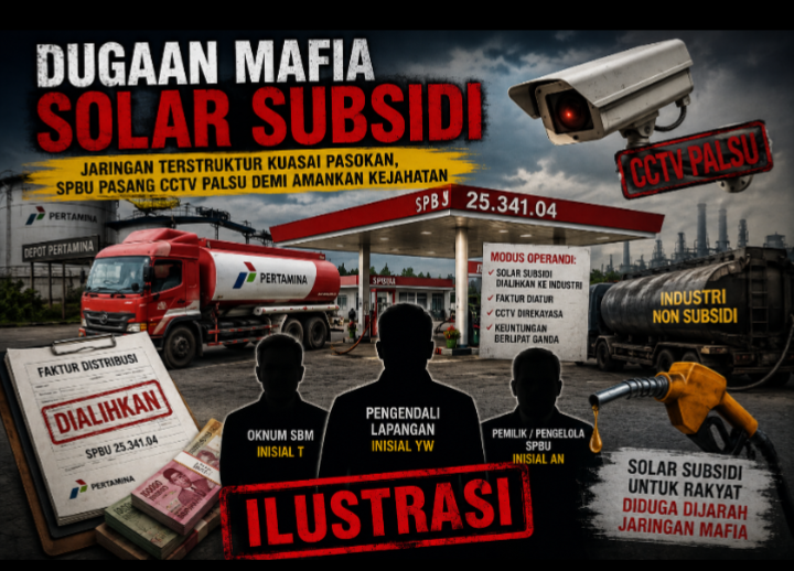 Mafia Solar Subsidi Diduga Bermain Bebas di Lampung, CCTV Rekayasa hingga Faktur Fiktif Terkuak
