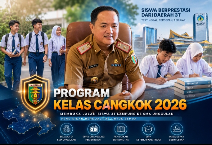 Kelas Cangkok 2026: Kesempatan Emas Siswa 3T Lampung Belajar di SMA Favorit