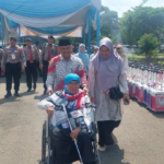 Kedatangan Jamaah Haji Lampung Barat dan Timur di Asrama Haji, Siap Jalani Tahapan Keberangkatan