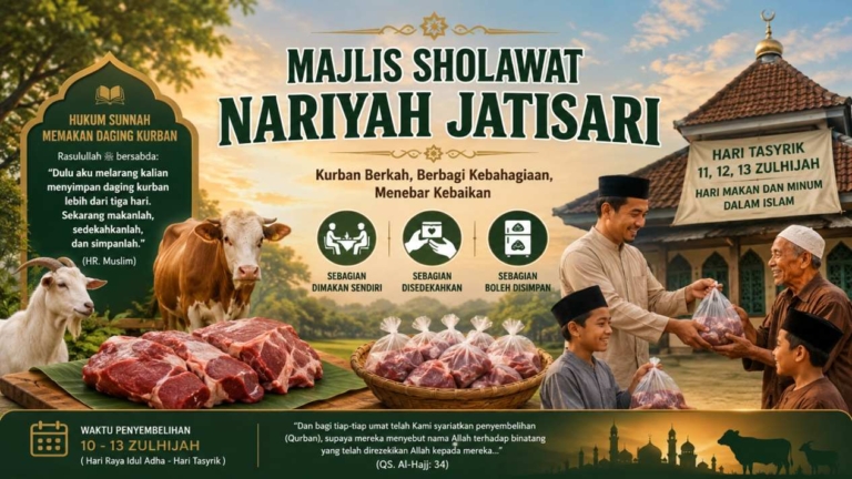 Hukum Sunnah Memakan Daging Kurban: Boleh Disimpan dan Dibagikan Selama Hari Tasyrik