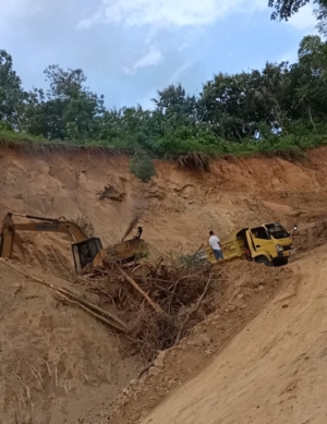 Tambang Galian C Diduga Tanpa Izin di Pringsewu, Warga Pertanyakan Ketegasan Penegakan Hukum