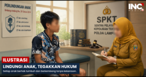 Kekerasan Anak Lampung Selatan: Dugaan Penganiayaan di Tanjung Bintang Dilaporkan ke Polda Lampung