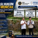 Perkuat Kesadaran Hukum Warga, DPW LPH Lampung dan DPD PPWI Lampung Gelar Edukasi Pemerintahan di Desa Muncak